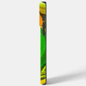 Geel roze grafisch ontwerp Case-Mate iPhone case (Achterkant / Links)