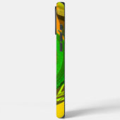 Geel roze grafisch ontwerp Case-Mate iPhone case (Achterkant / Links)