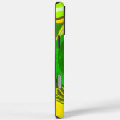 Geel roze grafisch ontwerp Case-Mate iPhone case (Achterkant / Rechts)