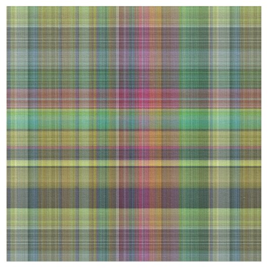 Geel, roze, groen ontwerp stof (Close Up)