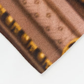 Geel Roze Hongaarse plafondplaat Fleece Deken (Hoek)