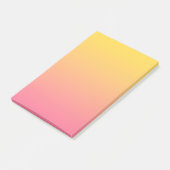 Geel Roze Kleur Post-it® Notes (Schuin)