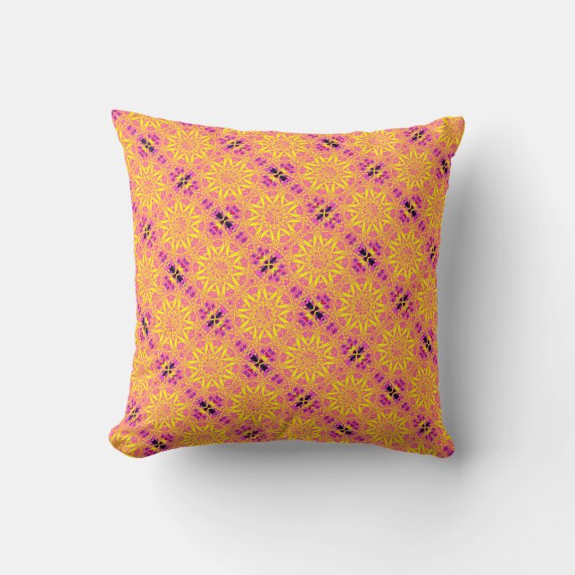 geel/roze kussen (Voorkant)
