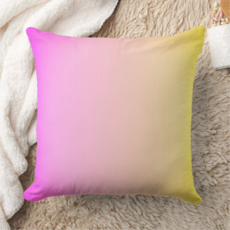 Geel-roze kussen