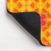 Geel Roze Mausepad Muismat (Hoek)