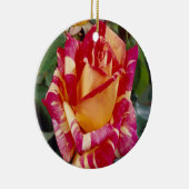 Geel Roze Roses Ornament (Rechts)