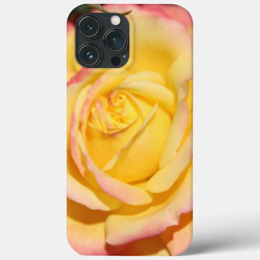 Geel Roze Roze Bloem Case-Mate iPhone Case (Achterkant)