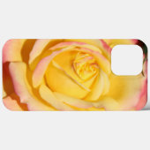 Geel Roze Roze Bloem Case-Mate iPhone Case (Achterkant (horizontaal))