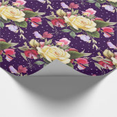  Geel Roze Roze Peg Bouquet Paars Cadeaupapier (Hoek)