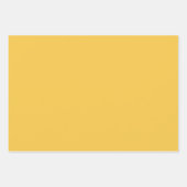 Geel roze theepot en bekerpatroon inpakpapier vel (Voorkant 2)