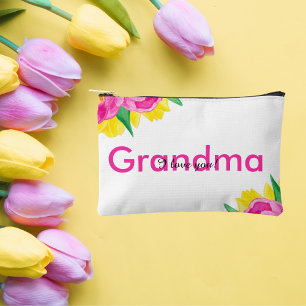 Geel Roze Tulp Oma Klein Accessoirezakje Etui