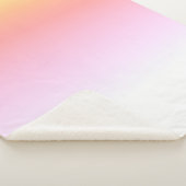 Geel Roze Witte Kleuren Minimalistische Deken (3/4)