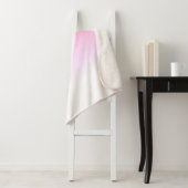 Geel Roze Witte Kleuren Minimalistische Deken (In situ)