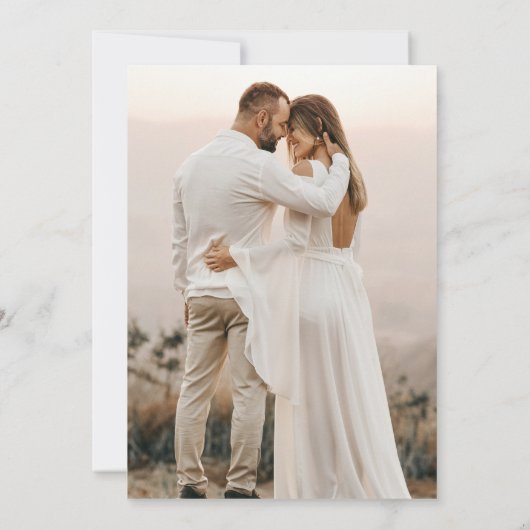 Geel Roze Zonnebloem Wildflower Garden Weddenschap Kaart (Achterkant)