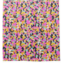 Geel roze zwarte Camouflage Camouflage Patroon