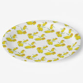 Geel rozendiner Bord (Gekanteld)