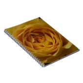 Geel rozenNotitieboek Notitieboek (Rechterzijde)