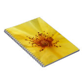 Geel rozenNotitieboek Notitieboek (Rechterzijde)