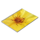 Geel rozenNotitieboek Notitieboek (Linkerzijde)