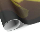 Geel rozenpapier voor Valentijnsdag Cadeaupapier (Rol Hoek)