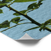 Geel rozenPoster Poster (Hoek)