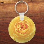 Geel rozenSleutelhanger Sleutelhanger (Voorkant)