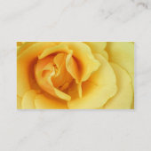 Geel rozenVisitekaartje Visitekaartje (Achterkant)