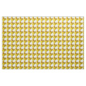 Geel Rubber Duckies Print Patroon Stof (Yard (91,4 cm))