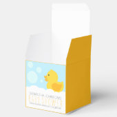 Geel Rubber Ducky Bubble Bath Baby shower Bedankdoosjes (Geopend)