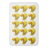 Geel Rubber Ducky Duck Leuk Kinder Badtijd Badmat (Voorkant Verticaal)
