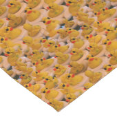 Geel Rubber Eucks Animal Patroon Korte Tafelloper (Hoek)