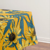 Geel Rudbekia op geel Tafelkleed (Voorbeeld)