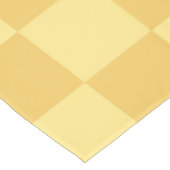 Geel Schaakbord Patroon Tafelkleed (Gekanteld)