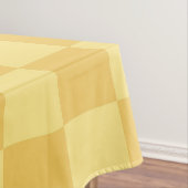 Geel Schaakbord Patroon Tafelkleed (Voorbeeld)