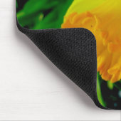 Geel Sinaasappel Daffodil Mousepad Muismat (Hoek)