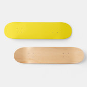 Geel  skateboard (Horizontaal)