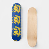 Geel skateboard (Voorkant)