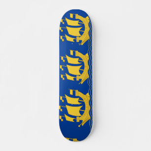 Geel skateboard