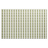Geel Softball Polkadot Stof (Fat Quarter)