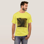 Geel "Spoke out!" T. T-shirt (Voorkant volledig)