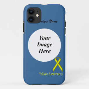 Geel standaardlintje door Kenneth Yoncich Case-Mate iPhone Case