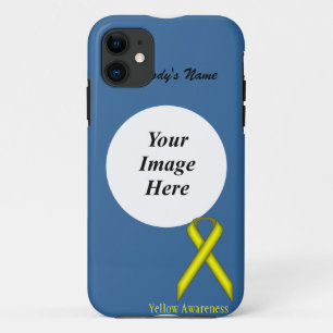 Geel standaardlintje door Kenneth Yoncich Case-Mate iPhone Case