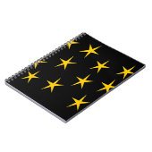GEEL STARS NOTITIEBOEK (Linkerzijde)
