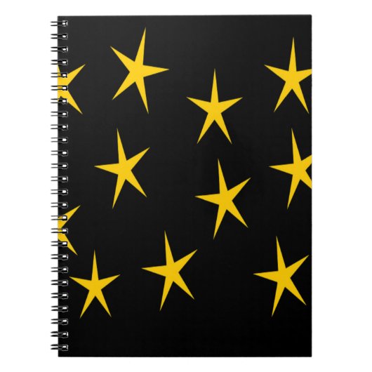 GEEL STARS NOTITIEBOEK (Voorkant)