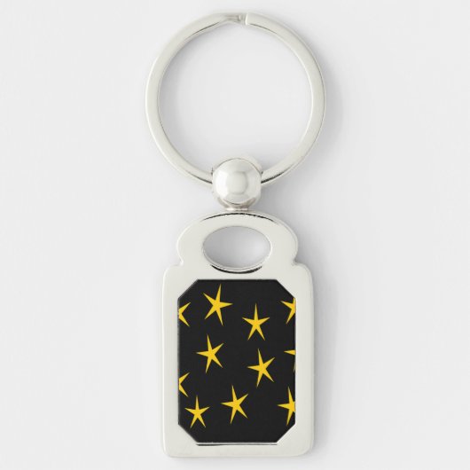 GEEL STARS SLEUTELHANGER (Voorkant)
