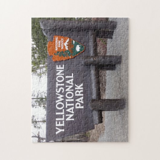 Geel Stone National Park. Legpuzzel (Verticaal)