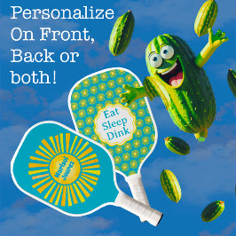 Geel Sun Caribbean Blue Pickleball Paddle