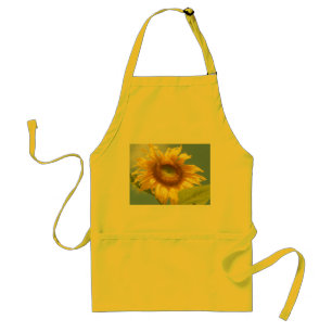 GEEL SUNFLOWER Apron Standaard Schort