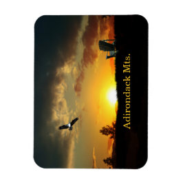 Geel Sunset Grassy Meadow Flexible Magnet Magneet