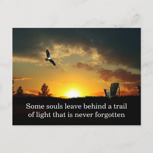 Geel Sunset Grassy Meadow Sympathie Briefkaart (Voorkant)